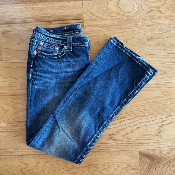 MissMe Boot Cut Jeans - Picture 2 of 2
